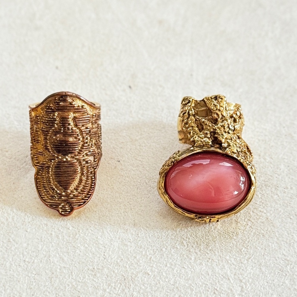 Yves Saint Laurent Arty Rings ***Each ring sold separately